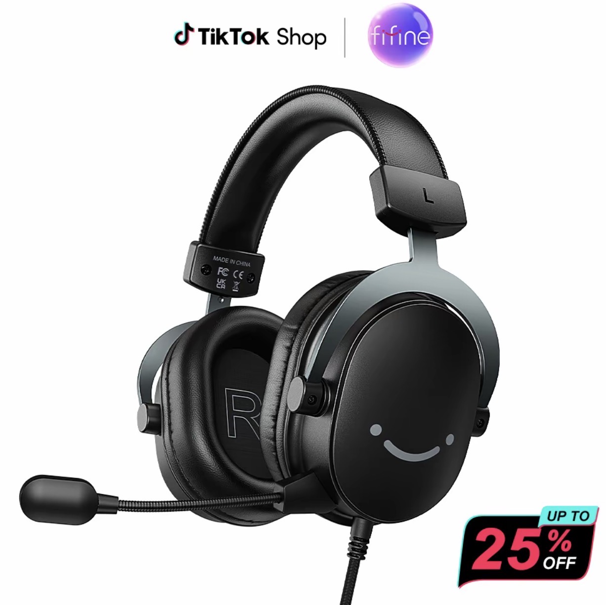 FIFINE H9 Wired Gaming Headset