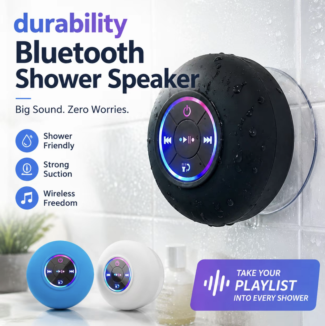 Waterproof Bluetooth Speaker