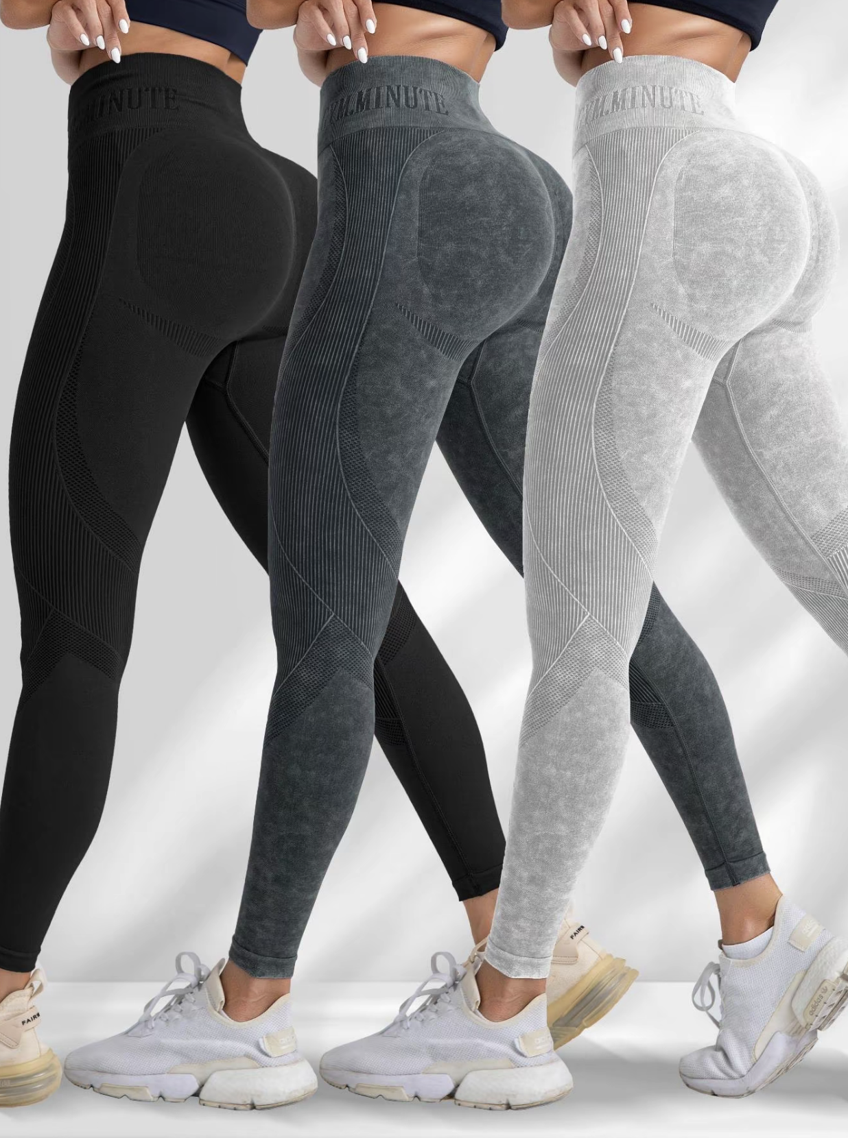Women's Seamless Sporty High Waist Trousers